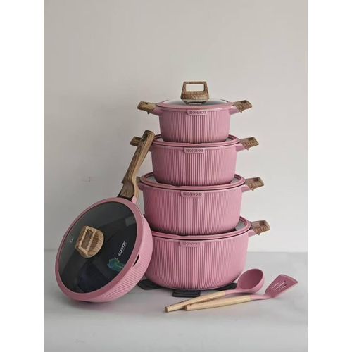 Generic Donnor Quality Granite Cookware Pot Set.
