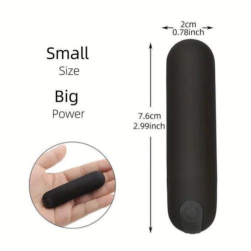 Generic 10 Speed Rechargeable Bullet Waterproof Vibrator - image 2