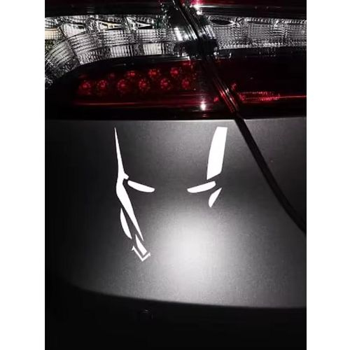 product_image_name-Generic-Premium Quality Iron Man Reflective Car Body Sticker - 1pcs-5