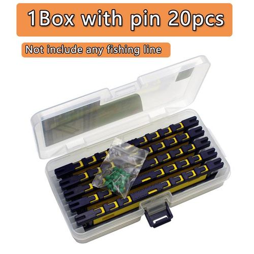 Generic 1box Carp Fshing Accessoriesfishing Tackle Boxes Leader Line Storage  Box Rod Line Leadcore Pin For Carp Fishing Equipment Tackle