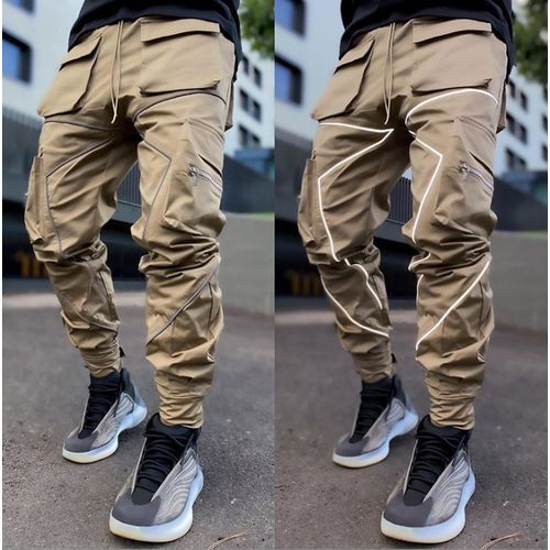 Men Multi-Pocket Cargo Joggers