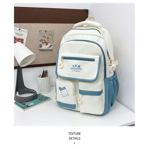 product_image_name-Fashion-NEWLY ARRIVAL KOREA UNISEX HIGHSCHOOL KIDS BACKPACK, Waterproof Large Capacity School Bag Leisure Computer Backpack Bag for Kids, Multi Compartment Teenagers Backpack-2