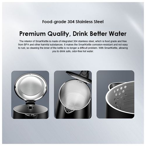 Oraimo 1.7 Litre Big Capacity Stainless Steel Smart Kettle - image 7