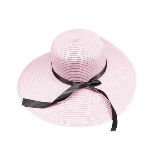 Fashion Summer Wide Brim Straw Hats Big Sun Hats For Women UV Protection  Floppy Beach Hats Ladies Bow Hat Straw Hats Big Sun Hats Women