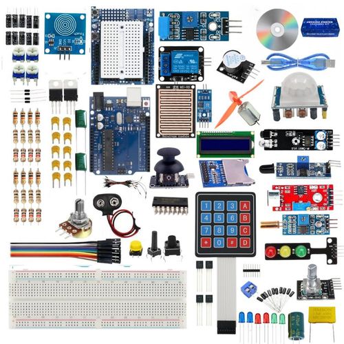 Generic Complete A-rdduino Project Kit – Sensors, Keypad  & Display - image 2