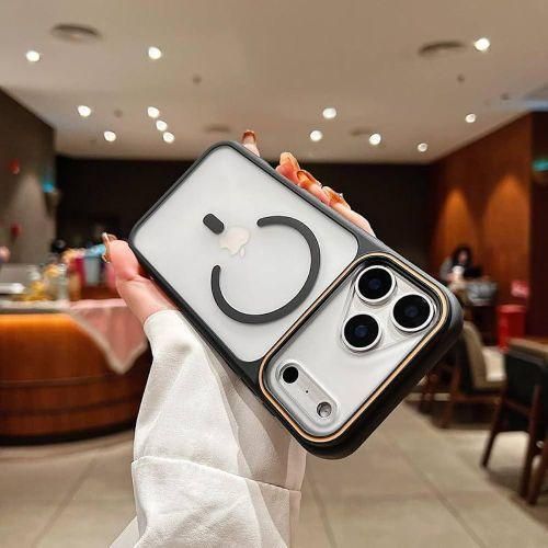 Generic iPhone 17pro Frosted Clear Magsafe Case