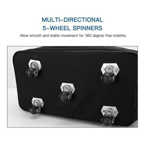 product_image_name-Essentials-Expandable Rollable 5 Wheel Foldable Luggage Travel Waterproof Bag-4