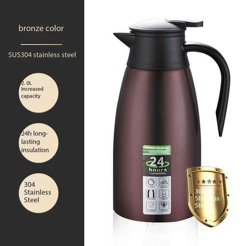 Generic 2L Hot/Cold Insulated Coffee Cup Jug Kettle/ Dining