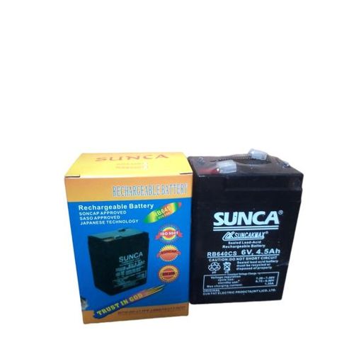 Generic Sunca 6V  4.5ah Rechargeable Fan And UPS Battery