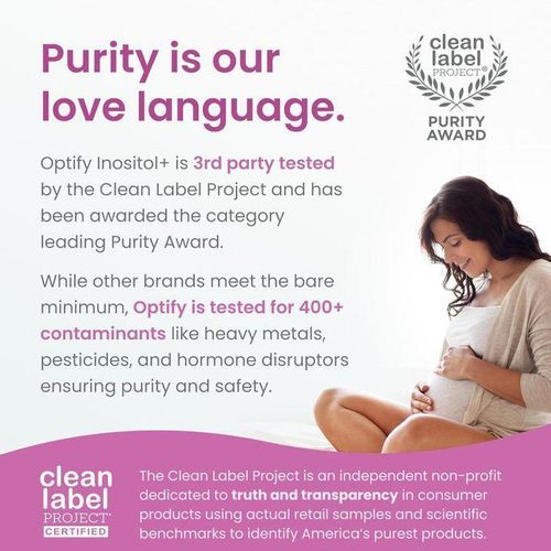 product_image_name-Optify-Myo-Inositol & D-Chiro Inositol Supplement for Women – 40:1 Ratio Plus Folate and Vitamin D – Support Healthy Hormonal Balance, Regular Cycles, & Ovarian Health – 30-Day Supply 120Capsules-6