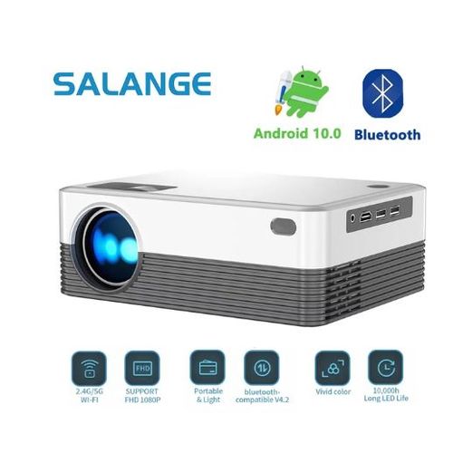 product_image_name-Generic-Salange P35 Android 10 Projector WIFI Portable MINI Video-1
