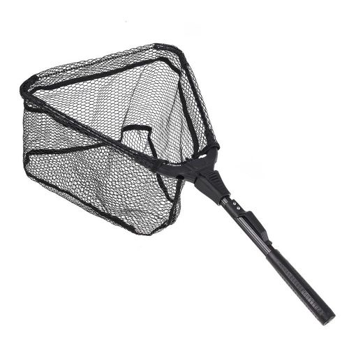 Generic Leo 59cm Retractable Fishing Net Foldable Landing Net