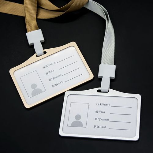 Generic Horizontal Transverse Aluminum Alloy ID Name Card Case