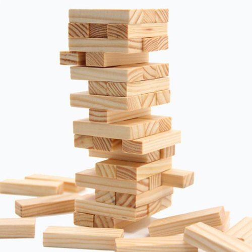 Mr. Diy Jenga Game For Kids & Adults - Large Size - Mr Diy Store