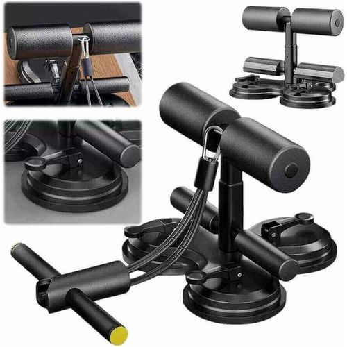Generic multifunctional sit up assist with triple suction base pull up bar