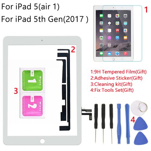 For iPad 9.7 (2017) A1822 A1823 Touch Screen For iPad 5 5th