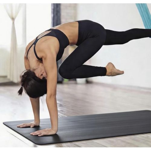 Generic Non-Slip Yoga Mat - Thick Exercise & Fitness Training Mat - image 3