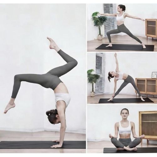 Generic Non-Slip Yoga Mat - Thick Exercise & Fitness Training Mat - image 4