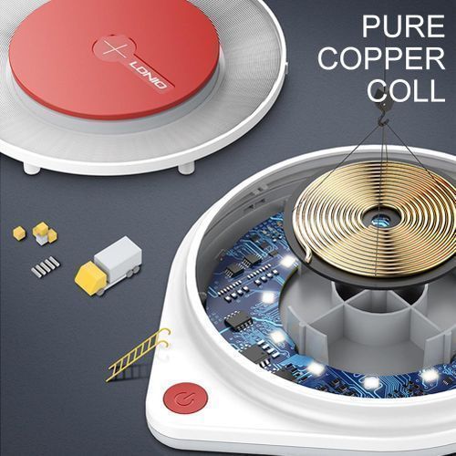 product_image_name-Ldnio-Mobile Wireless Charging Pad Wit LED Lamp For Samsung/IPhone-3