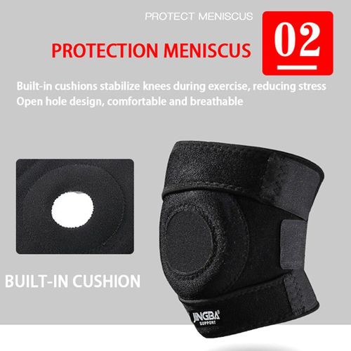 product_image_name-Generic-Knee Support Brace Orthopedic Knee Pad Joint Pain Relif Patella Protector Adjustable Sport Kneepad Guard Belt Meniscus-8