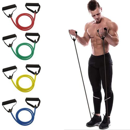 Generic Resistance Bands With Handles Exercise Bands Workout Bands With Handles For Men Women Strength Training Equipment At Home Jumia Nigeria