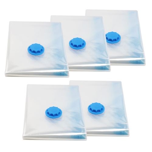 Convenient Vacuum Bag Storage Home Organizer Transparent Clothes