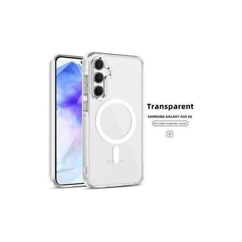 Samsung Galaxy A55 Durable Clear MagSafe Case