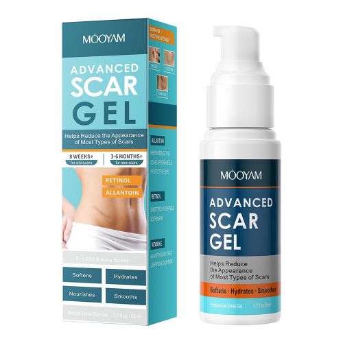 product_image_name-MOOYAM-Intensive Scar Cream Reduces Appearance of Scars & Blemishes, Hydrates & Nourishes Skin, Skin Scar Repair Formula for Face & Body, Advanced Scar Gel Reduce Scar appearance Old and New scar Repair Cream Fast action Scar Gel-4