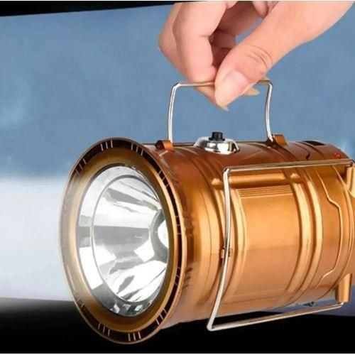 Aok -Solar Multifunctional Handheld Camping Lamp Tent Lamp LED Portable Flashlight Portable Waterproof Powered Work Light - image 4