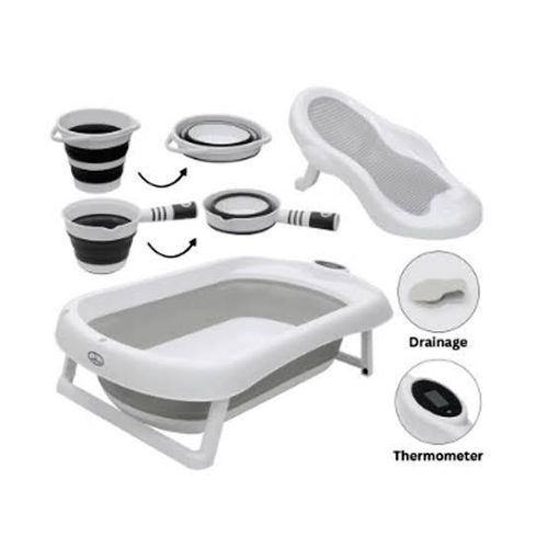 product_image_name-Generic-Yayaya 5-in-1 Comfort Baby Bath Set GREY-2