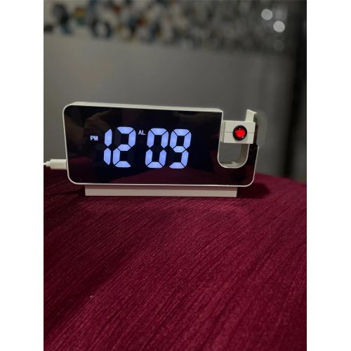 product_image_name-Generic-Digital Lcd Projection Clock With Alarm-3