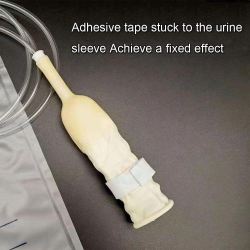 product_image_name-Generic-External Catheter for Men, 10pcs Condom Catheters External self Sealing Tape Set, 1pcs  Catheter Leg Bag (500ml), 1pcs Extra Large Catheter Urine Bag (2000ml)-6