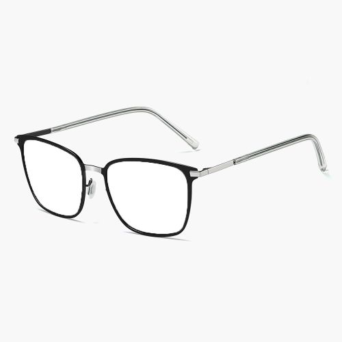 product_image_name-Clara Vida-Square Type Al-mg Alloy Men Oversized Photochromic Reading Glasses +0.75 To +4-1