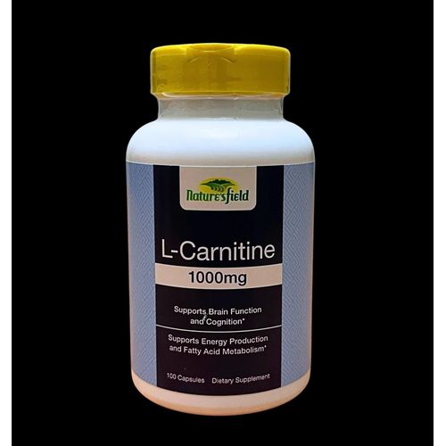 Nature'S Field L-Carnitine 1000mg x100 Capsules