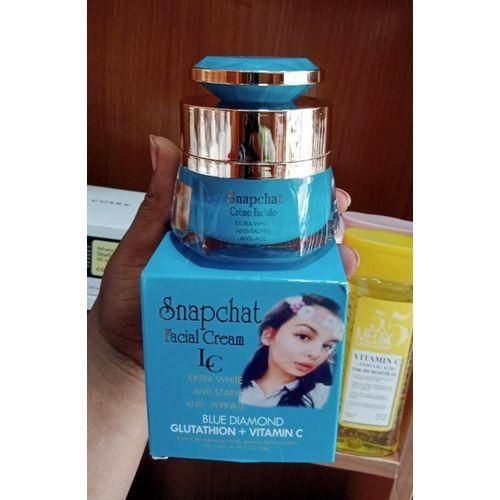 product_image_name-Lait-Snap chat Facial Cream - Extra White, Anti-teaches, Anti-ride With Glutathione + Vitamin C - 50g-1 Piece.-2