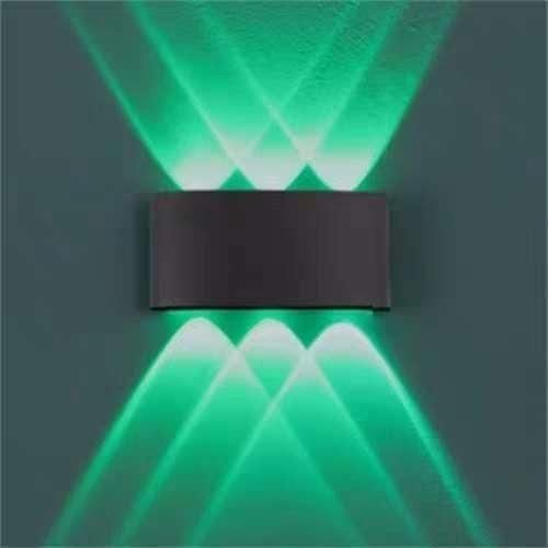 ESCLIGHTING Up And Down LED Wall Light - RGB - 6W - ABS+PC - Black - image 4