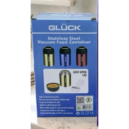 Generic  Gluck 700ml Stainless Steel Vacuum Food Container - image 2