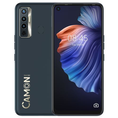 Camon 18i (CG6) - 6.6" - 128GB ROM - 4GB RAM - 48MP Triple Rear + 8MP Selfie - 5000mAh - 4G LTE - Jewel Blue