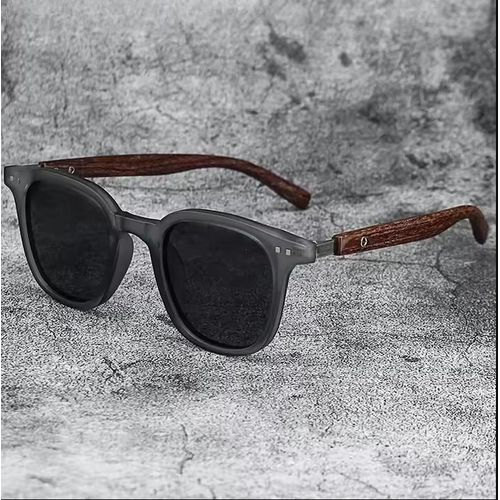 product_image_name-ShadowLuxe-Sunglasses for Men Women's Trendy Retro Wood Grain Polarized UV Protection -1