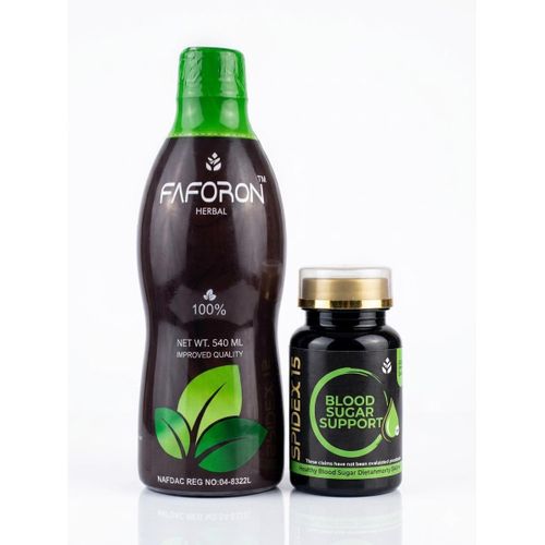 Fafor Life  FaForon Herbal & SPIDEX15 Blood Sugar Support