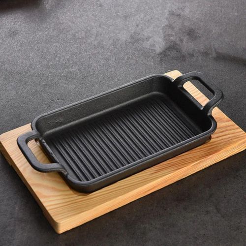 Generic Lovely Cast Iron Chinese Sizzling Hot Plate - image 2