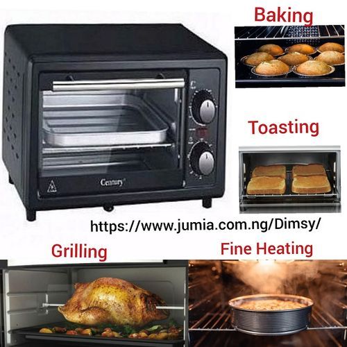 product_image_name-Generic-Electric Oven Toaster Baker Barbecue BBQ Grill -11Litres-1
