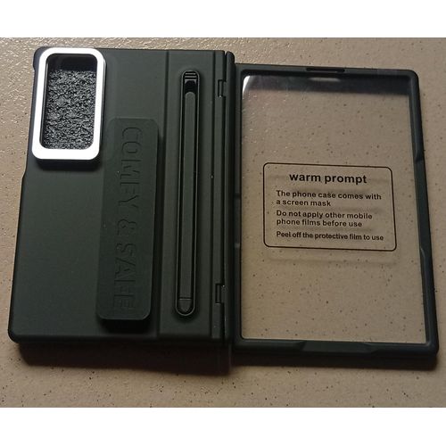 Generic Samsung galaxy Z fold 8 Grip stand Case with S Pen included