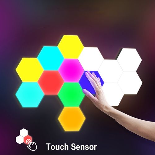 Hexagon LED Garage Lights – Quantum Touch LED