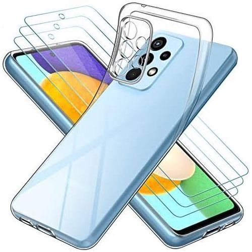 product_image_name-Samsung-A53 5G Back Transparent Case And Screen Guard-2
