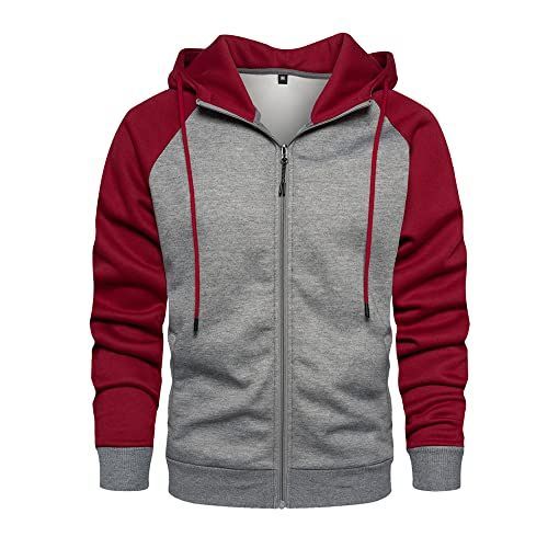 Colorblock casual hoodie new arrivals