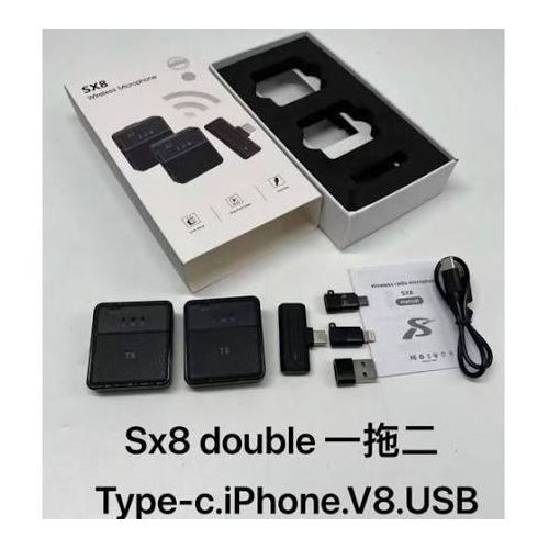 product_image_name-Generic-SX8  wireless lavalier phone mic -2