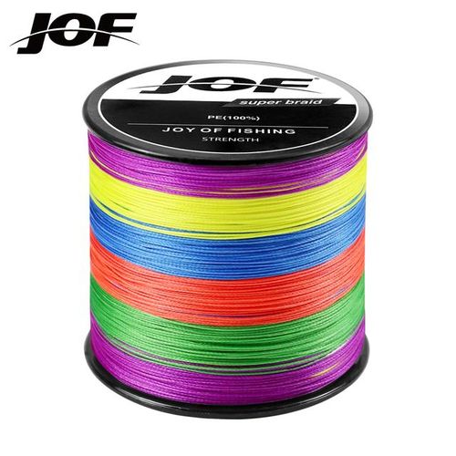 Generic Jof 4 Braided 8 Braided Fishing Line Length: 50000m  Diameter:0.16mm-0.50mm Size:18-88lb Japan Pe Braided Line Floating Line