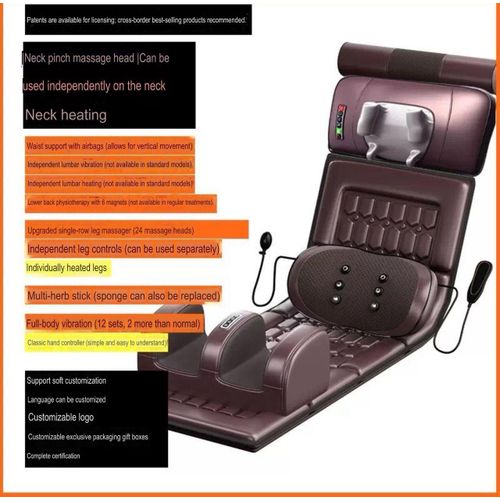 Generic Back Pain Cushion MASSAGE BED with Heat Pad,Full