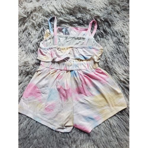 product_image_name-Fashion-Girls Tie-Dye Sleeveless Romper – Multicolor-2